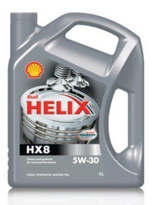 Масло моторное Shell Helix HX8 5w30, синтетика, 4л