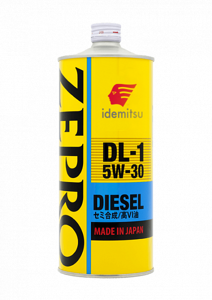 Масло моторное IDEMITSU Zepro Diesel DL-1 5W-30 полусинтетическое 1 л 2156001