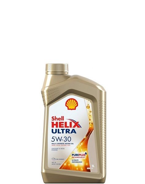Масло моторное Shell Helix Ultra, 5W30, синтетика, 1л