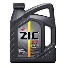 Масло моторное Zic X7, 5W40, синтетика, 4л.