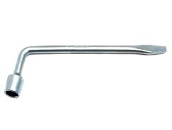 Ключ баллонный 21х10 "Сервис Ключ" с длинной ручкой кованый 340 мм.
