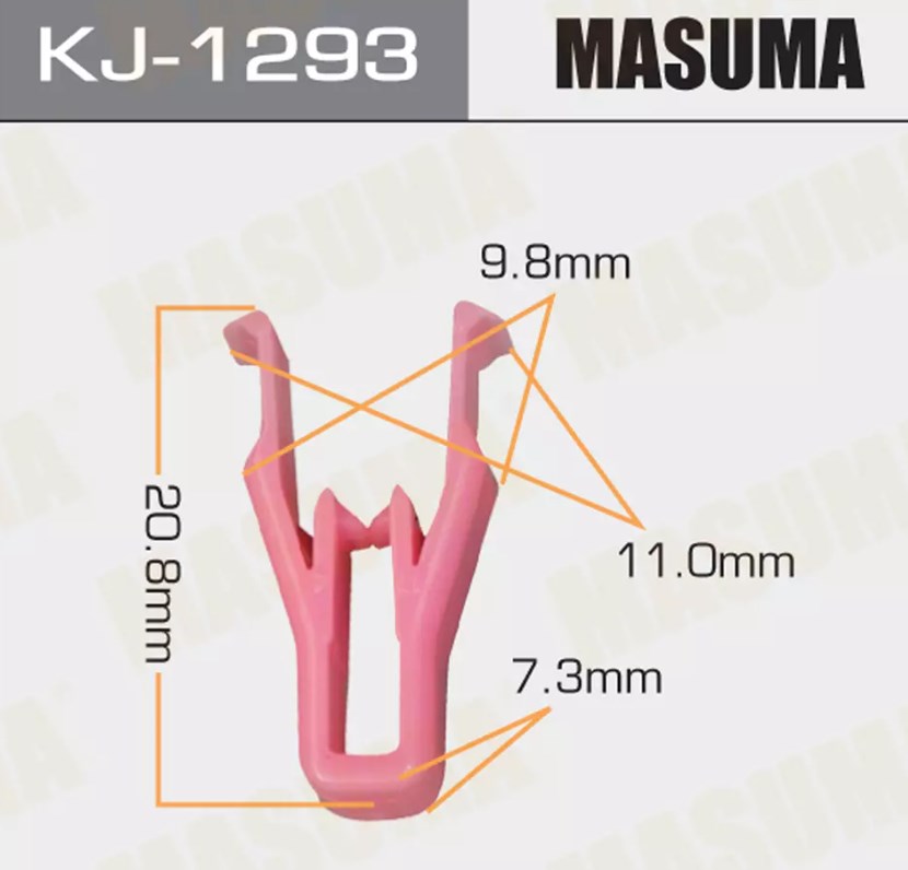 Клипса Masuma KJ-1293