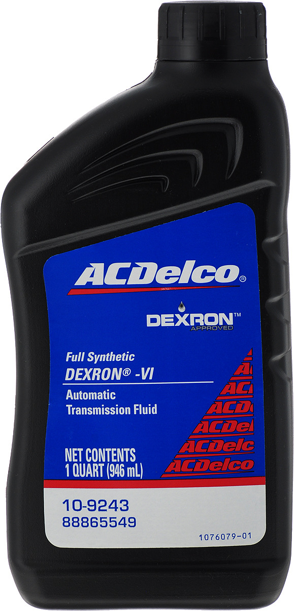 Жидкость гидравлическая "ACDelco" ATF Dexron VI 0.946 л 10-9243