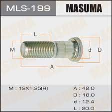 Шпилька колесная Nissan "Masuma" передняя =4322270T00