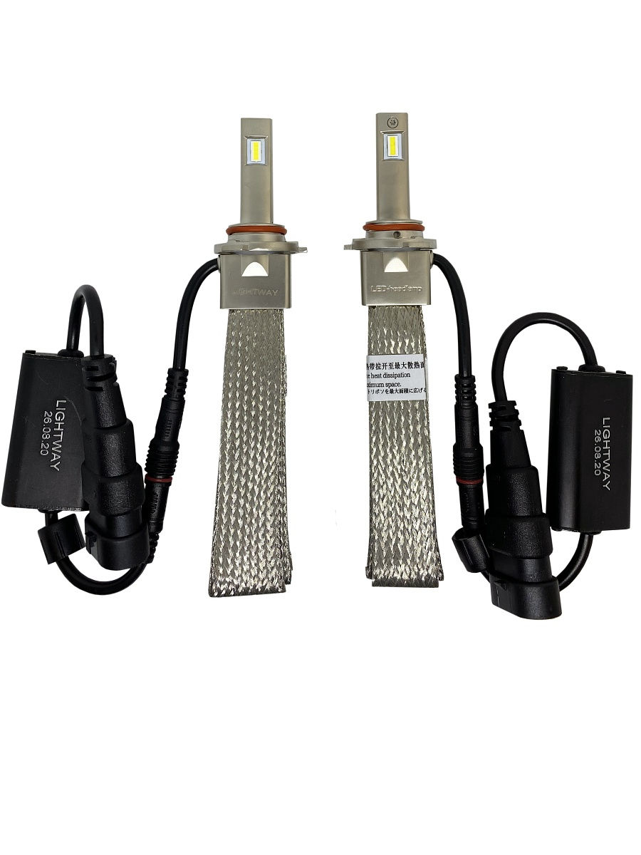 Комплект светодиодных ламп HB4 "Lightway", S5, 12-24V