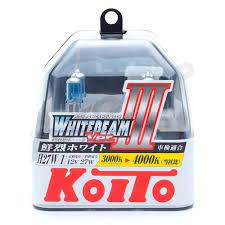Автолампы H27\1 "Koito", Whitebeam, 12V, 27W, 4000K