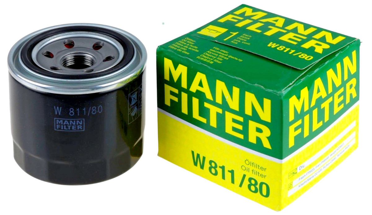 Фильтр масляный Mann-W 811/80 *