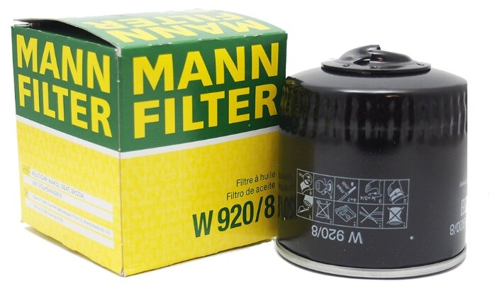 Фильтр масляный Mann-W 920/8