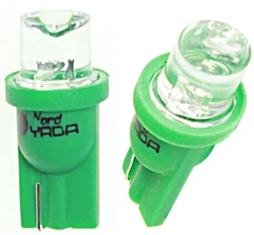 Светодиод W5W конус бесцокольный, зеленый