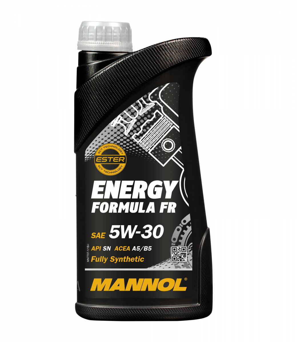 Масло моторное Mannol Energy Formula FR, A5/B5, 5w30, синтетика, 1л