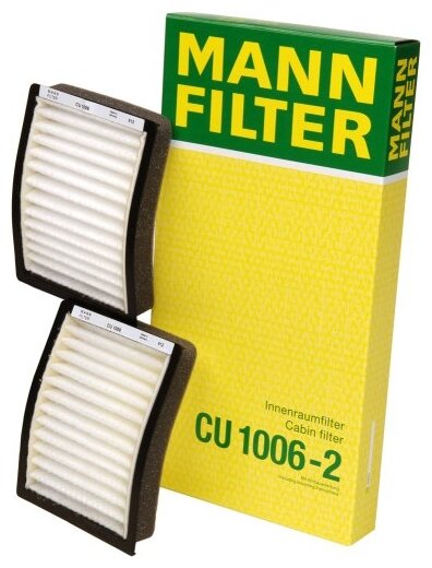 Фильтр салонный Mann CU 1006-2