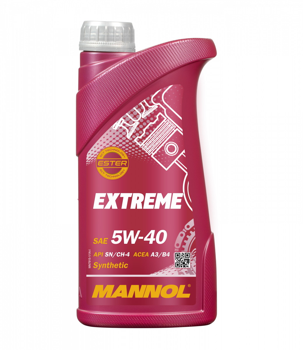 Масло моторное Mannol Extreme, 5w40, 1л